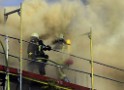 Dachstuhlbrand Koeln Poll Geislarerstr P113